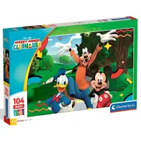 Clementoni Mickey Supercolor Maxi Puzzle 104 pezzi 62x42 cm