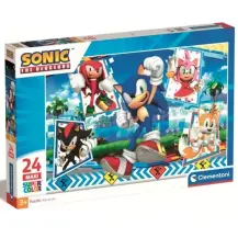Clementoni Sonic Maxipuzzle 24Pz - 24 pezzi, colore, made in Italy