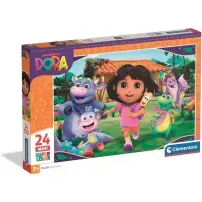 Clementoni Dora Maxi Puzzle 24 pezzi | Gioco Educativo per Bambini 3+