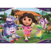 Clementoni Dora Maxi Puzzle 24 pezzi | Gioco Educativo per Bambini 3+