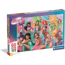 Clementoni Winx Maxi Puzzle 60 pezzi Supercolor