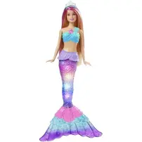 Barbie Dreamtopia Sirena Luci Scintillanti Bambola 30.4 cm per bambine