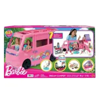 Barbie Camper dei Sogni con 60+ accessori e tenda