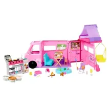Barbie Camper dei Sogni con 60+ accessori e tenda