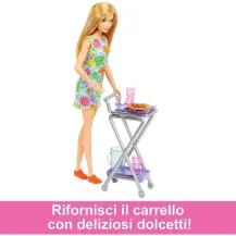Barbie HJV38 Dispensa dei Sogni, oltre 25 accessori