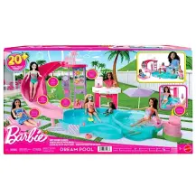 Barbie Piscina dei Sogni JFP01, 6 aree di gioco