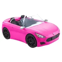 Barbie Auto Cabriolet Rosa Decappottabile per Bambine 3+ Anni - Ruote