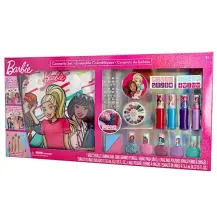 Barbie Mega Set Cosmetici per Ragazze - 3+ Anni - Materiale di Qualità