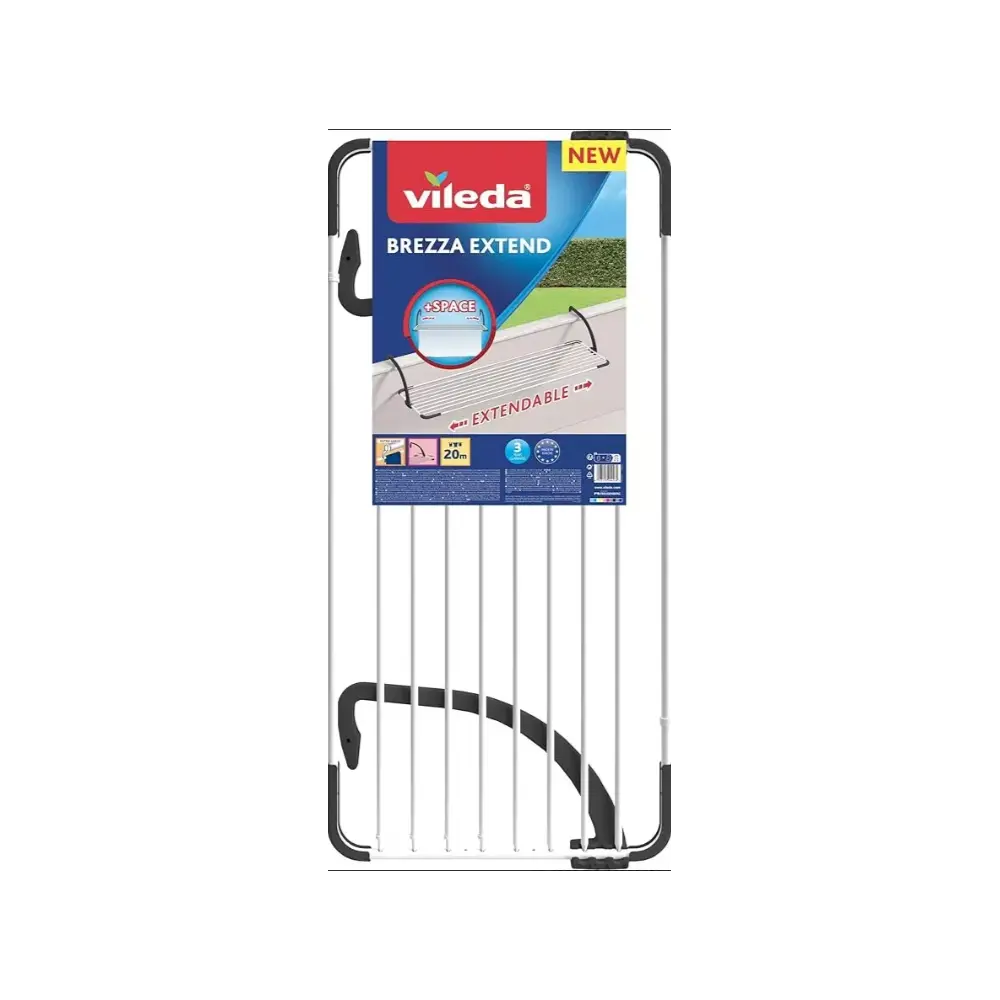 Brezza Extend Stendibiancheria Estensibile 20 mt - 20 m di stenditura