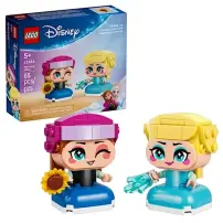 LEGO Disney Frozen Mini Anna e Elsa Set 43284 65 Pezzi Costruzioni per