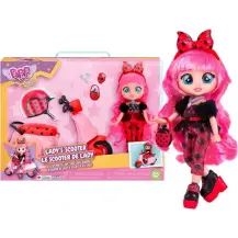 Bff By Cry Babies Lady - Playset Bambola con Scooter e 10 Accessori