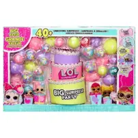 Lol Surprise Big Party, 4 Bambole Collezionabili, 40+ Sorprese, Ideale