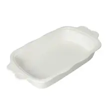 Pirofila Fiocco Brandani in Porcellana 29,5x19,5x5 cm