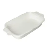 Pirofila Fiocco Brandani in Porcellana 29,5x19,5x5 cm