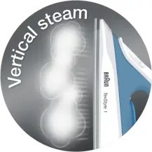 Ferro Da Stiro A Vapore Braun TexStyle 3 SI3041GR - 2350W con Piastra in ceramica