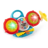 Chicco La Mia Prima Batteria - Gioco Musicale per Bambini 1-4 Anni