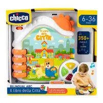 Chicco Libro Interattivo Bilingue - Età 6-36 Mesi