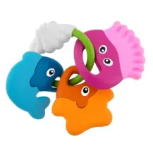 Chicco Baby Senses Sea Creatures Teether Gomma Plastica 3-18 mesi