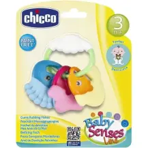 Chicco Baby Senses Sea Creatures Teether Gomma Plastica 3-18 mesi