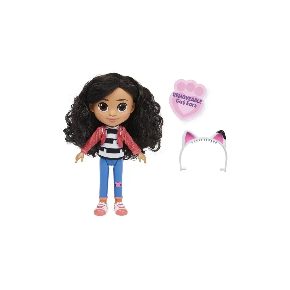 Bambola Gabby's Dollhouse 3+ Anni con Orecchie Rimovibili