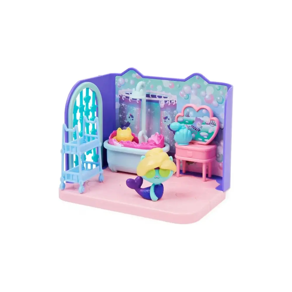 Gabby's Dollhouse Sala da Bagno Siregatta | Mini Playset 3+