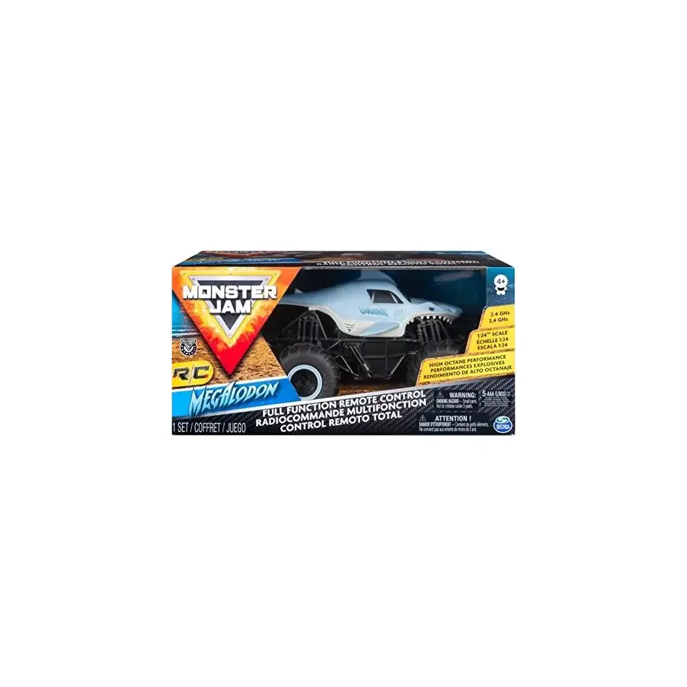 Moster Jam Megalodon 1:24 R/C SPIN MASTER – Modello radiocomandato