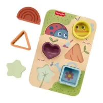 Puzzle Trova E Cresci In Legno Silicone 7 Pezzi Fisher-Price per…