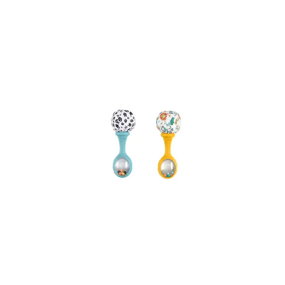 Fisher-Price Maracas set 2, 3 mesi+, alto contrasto