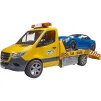 Bruder Spielwaren Mezzo Rimozione Sprinter con Auto