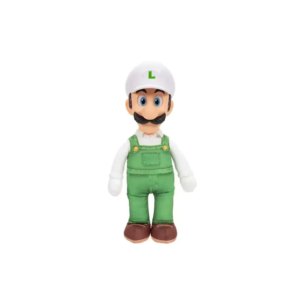 Jakks Pacific Peluche Fire Luigi 35,5 cm – Licenza Nintendo