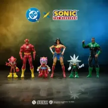 Jakks Pacific DC x Sonic The Flash Action Figure Multipack 2 pezzi