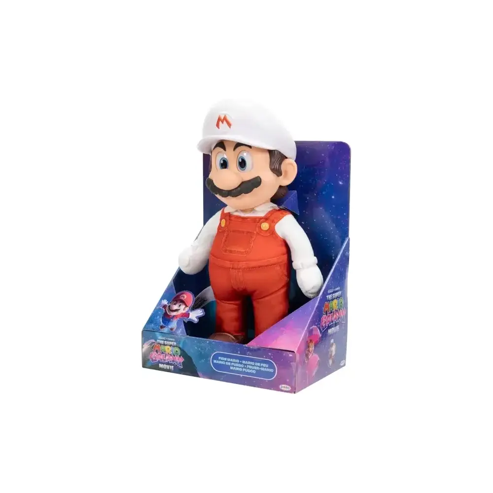 Jakks Pacific Peluche Fire Mario 38 cm – Super Mario Galaxy