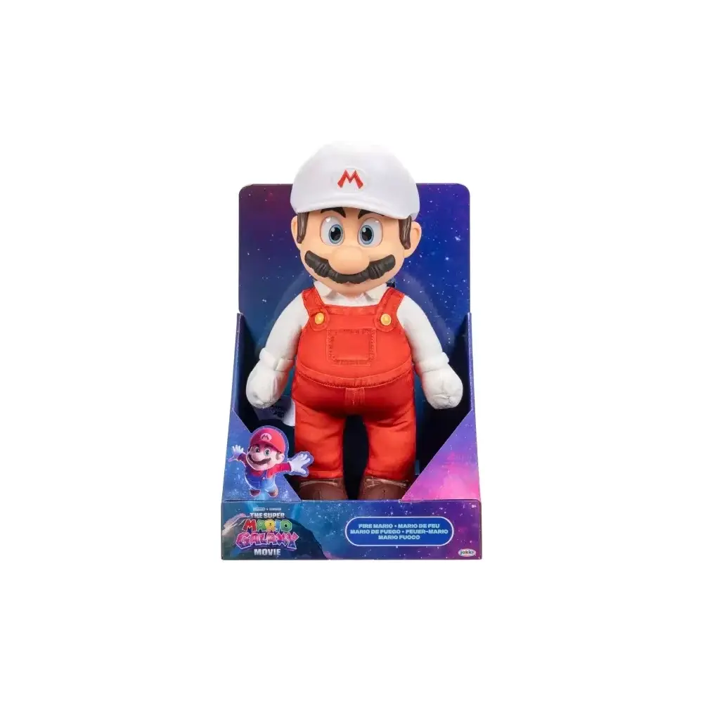 Jakks Pacific Peluche Fire Mario 38 cm – Super Mario Galaxy