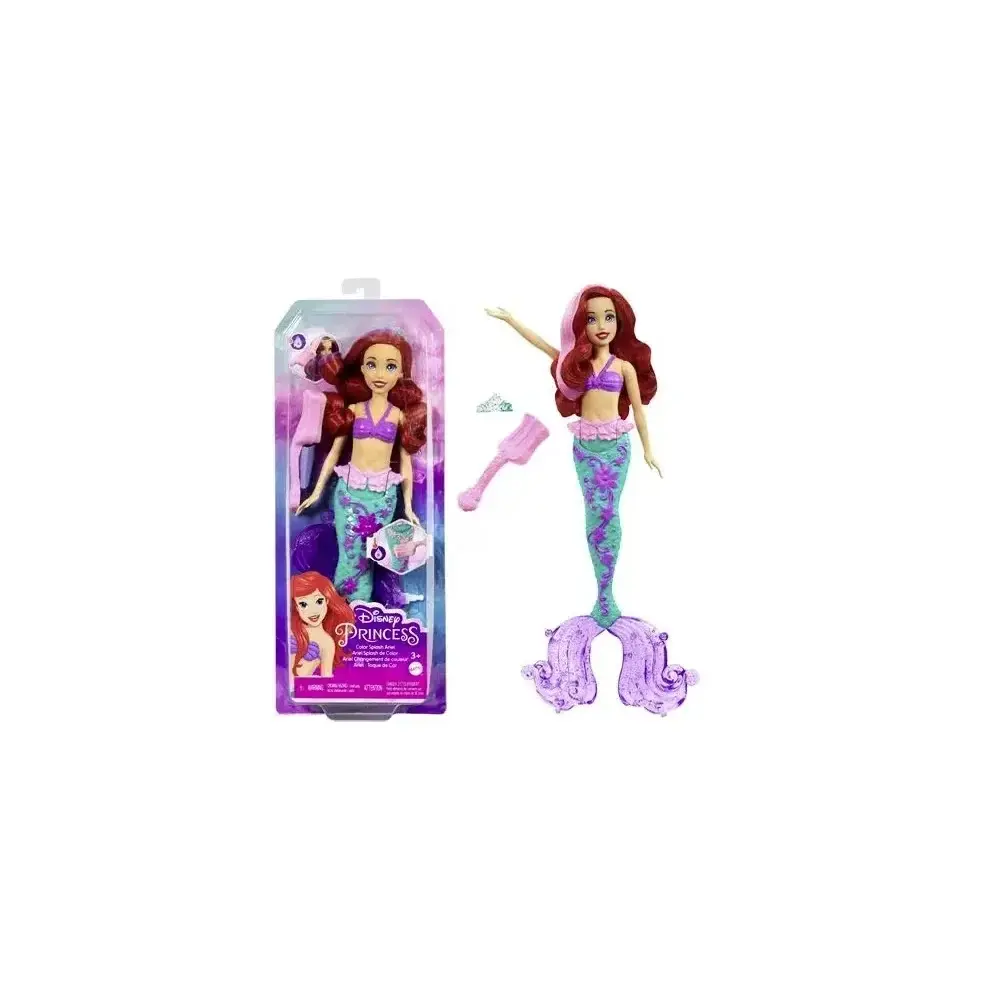 Princess HLW00 Ariel Cambia Colore - Giocattolo che cambia colore