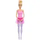 Barbie Ballerina Bambola 3+ Anni con Tutù Rimovibile e Scarpette
