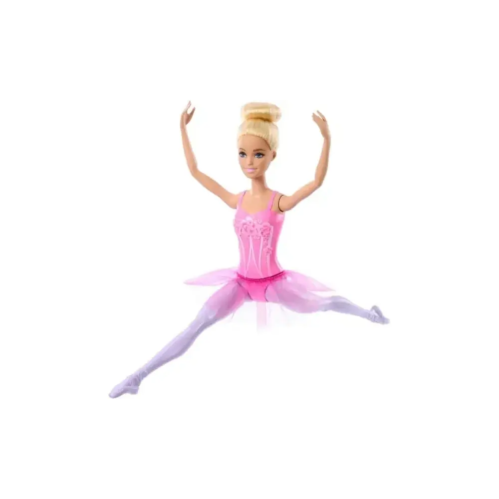 Barbie Ballerina Bambola 3+ Anni con Tutù Rimovibile e Scarpette