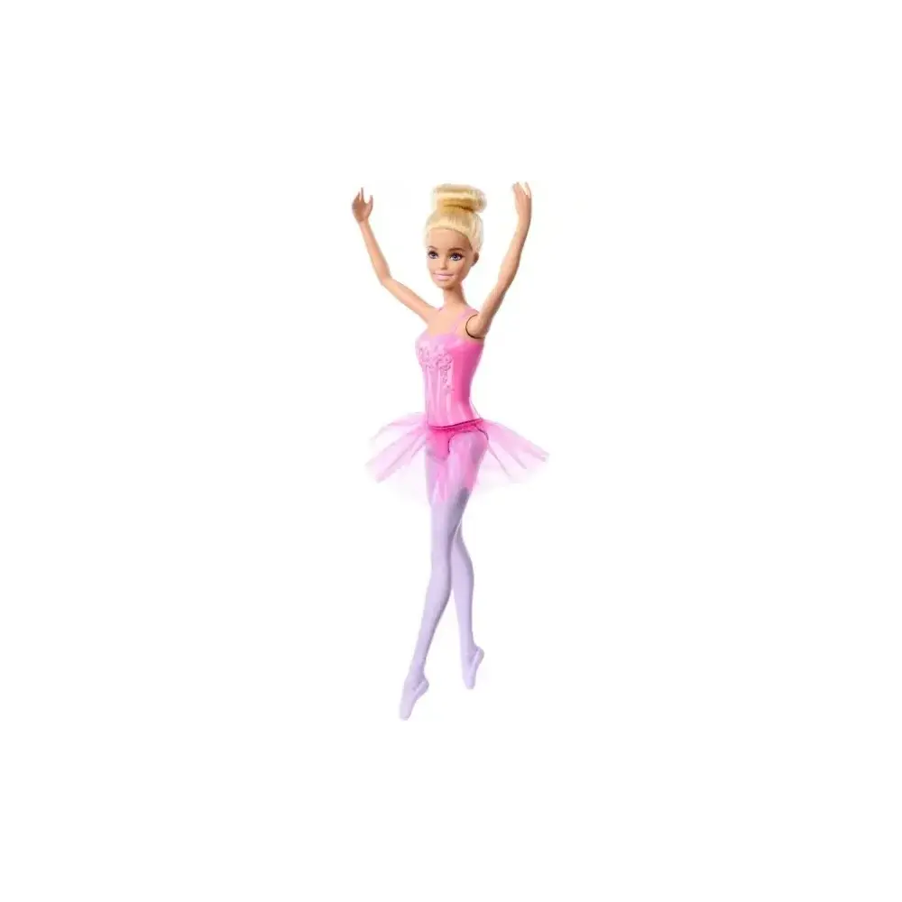 Barbie Ballerina Bambola 3+ Anni con Tutù Rimovibile e Scarpette