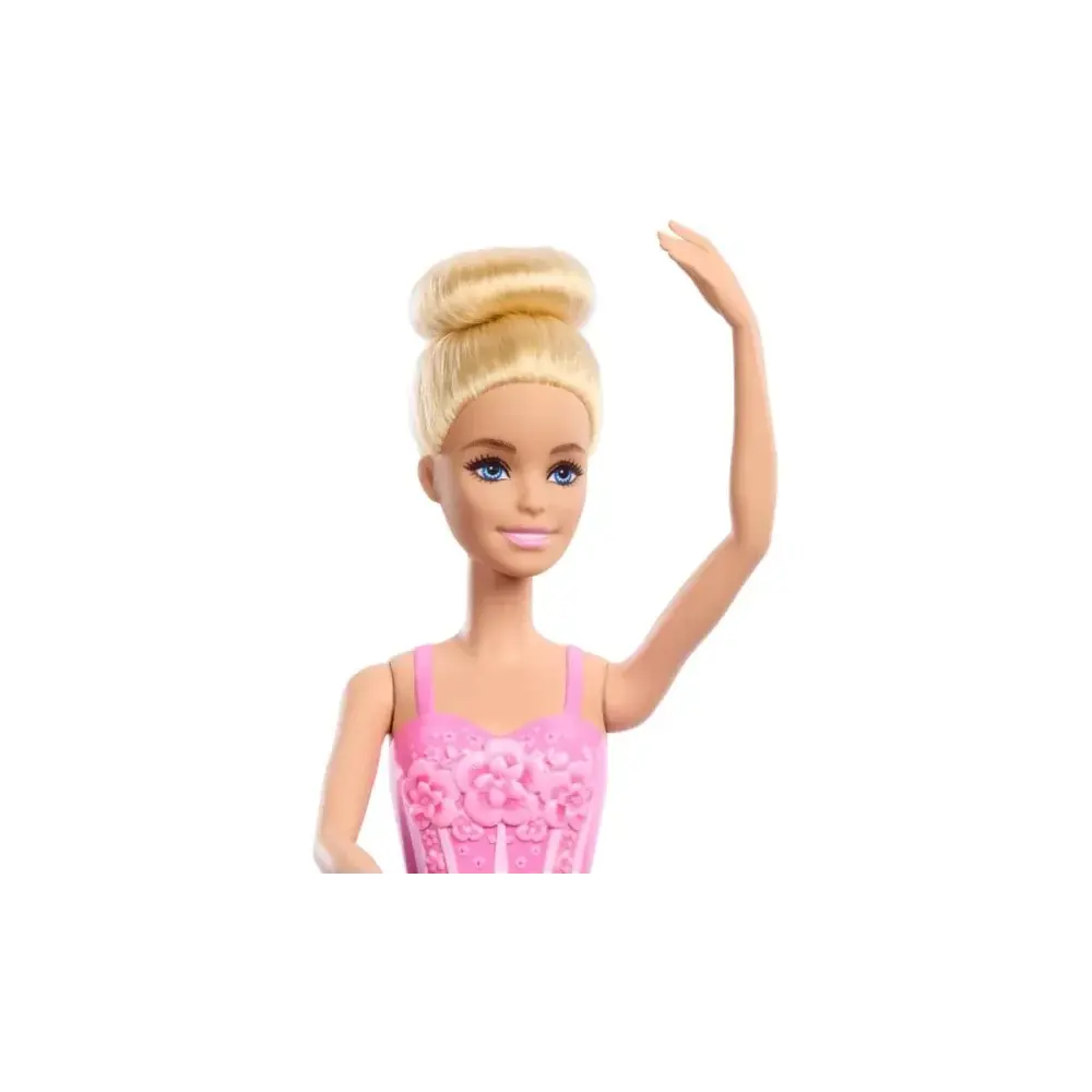 Barbie Ballerina Bambola 3+ Anni con Tutù Rimovibile e Scarpette