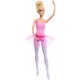 Barbie Ballerina Bambola 3+ Anni con Tutù Rimovibile e Scarpette