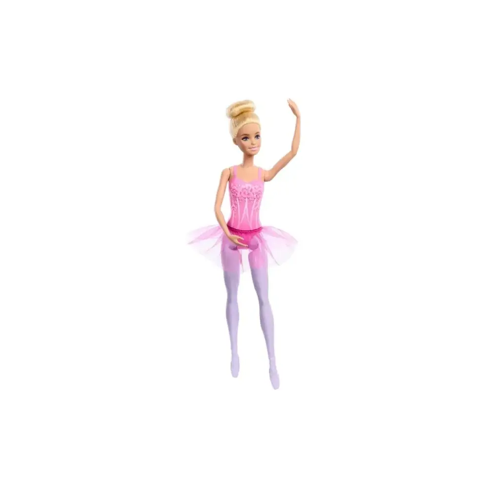 Barbie Ballerina Bambola 3+ Anni con Tutù Rimovibile e Scarpette