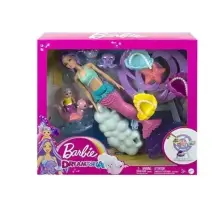 Barbie HLC30 Dreamtopia Sirena – Coda luminosa, età 3+
