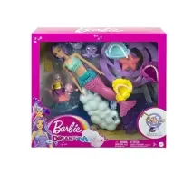 Barbie HLC30 Dreamtopia Sirena – Coda luminosa, età 3+