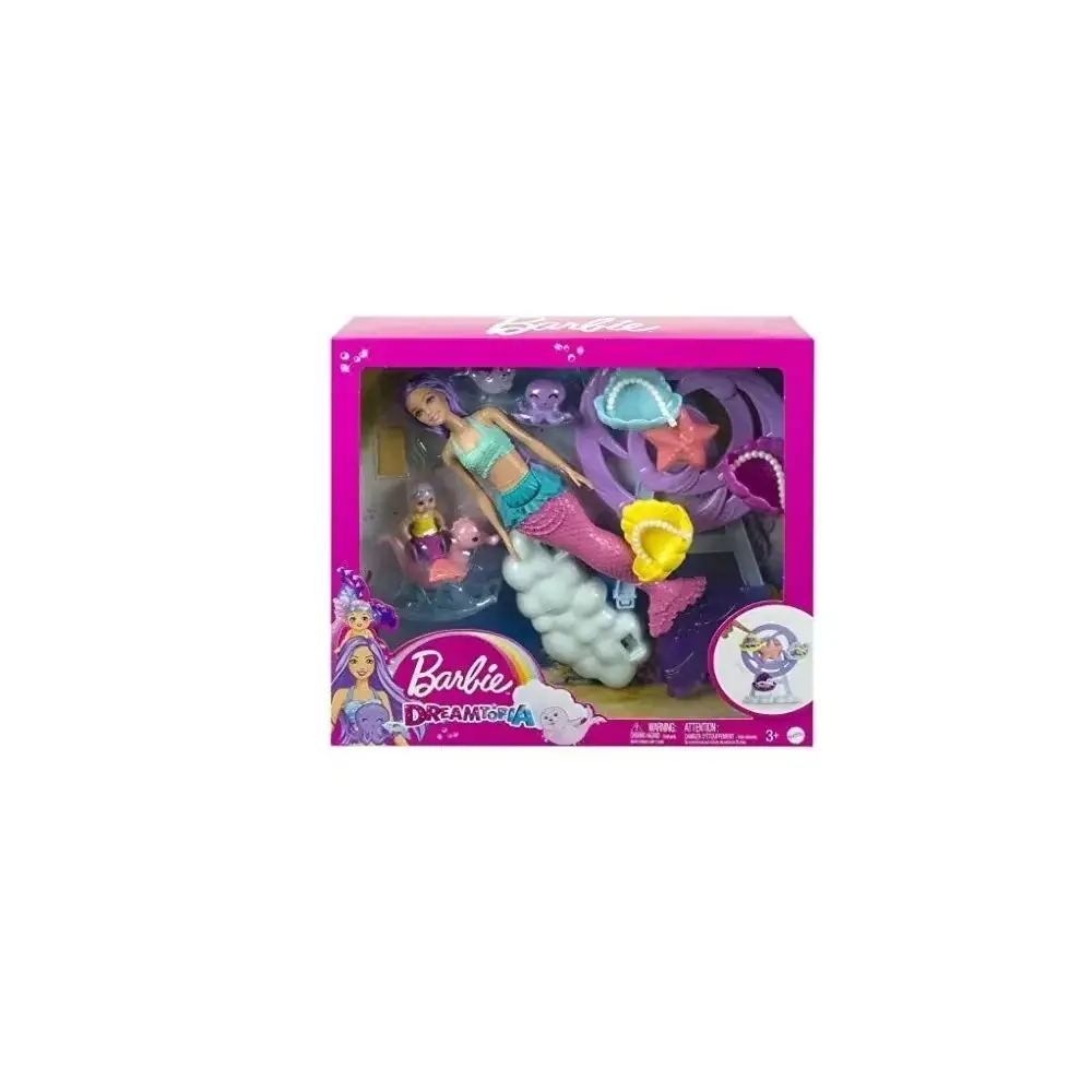 Barbie HLC30 Dreamtopia Sirena – Coda luminosa, età 3+