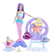 Barbie HLC30 Dreamtopia Sirena – Coda luminosa, età 3+