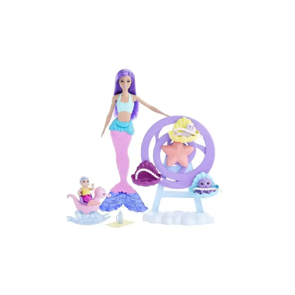 Barbie HLC30 Dreamtopia Sirena – Coda luminosa, età 3+