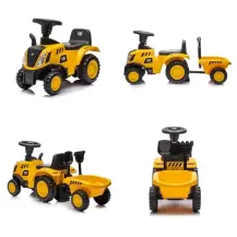 Chipolino Trattore Cavalcabile Giallo 12-36 mesi