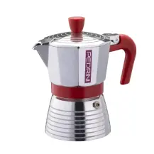 Pedrini Infinity Passion Caffettiera 1 Tazza in alluminio