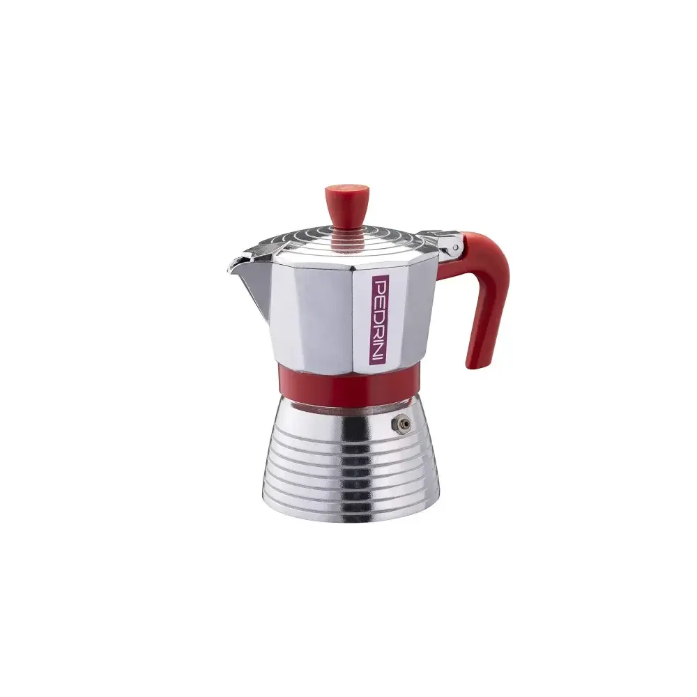 Pedrini Infinity Passion Caffettiera 1 Tazza in alluminio