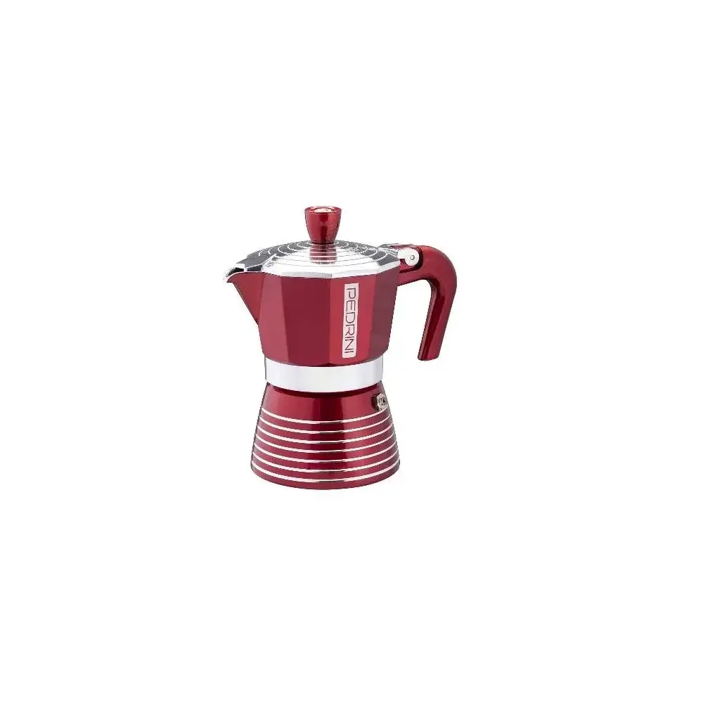 Pedrini Infinity Passion Caffettiera 1 Tazza in alluminio
