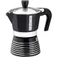 Pedrini Infinity Rock Caffettiera 6 tazze antracite